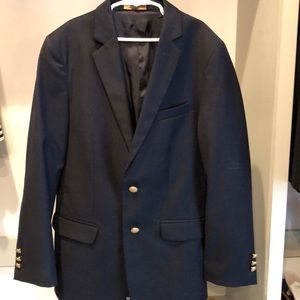 Boys navy blazer size 14